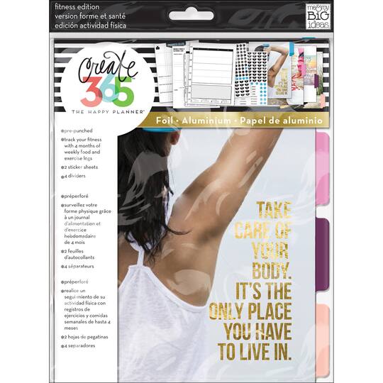 Create 365 The Happy Planner Fitness Extension Pack Create 365 The Happy Planner Fitness Extension Pack